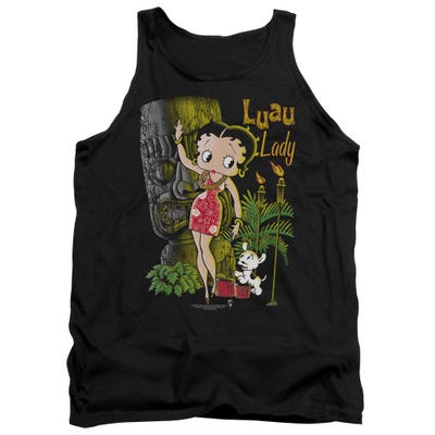 Betty Boop Hawaii Luau Lady Tank Top