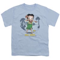 Betty Boop Hula Honey Hawaii Kids T-Shirt
