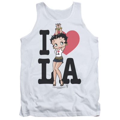 Betty Boop I Heart Love LA California Tank Top