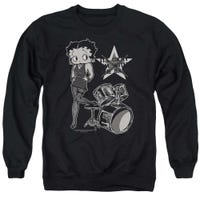 Betty Boop I'm With The Band Rock Sweatshirt