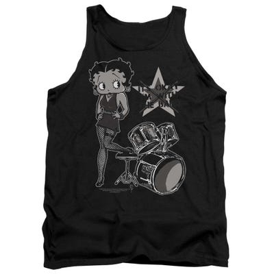 Betty Boop I'm With The Band Rock Tank Top