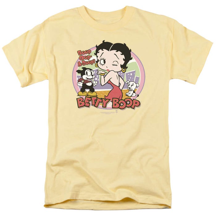 Betty Boop Kiss Logo T-Shirt