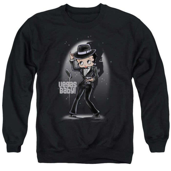 Betty Boop Las Vegas Baby Showtime Sweatshirt