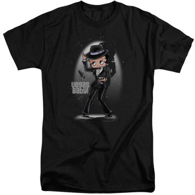 Betty Boop Las Vegas Baby Showtime Tall T-Shirt