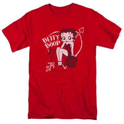 Betty Boop Lover Girl Heart T-Shirt