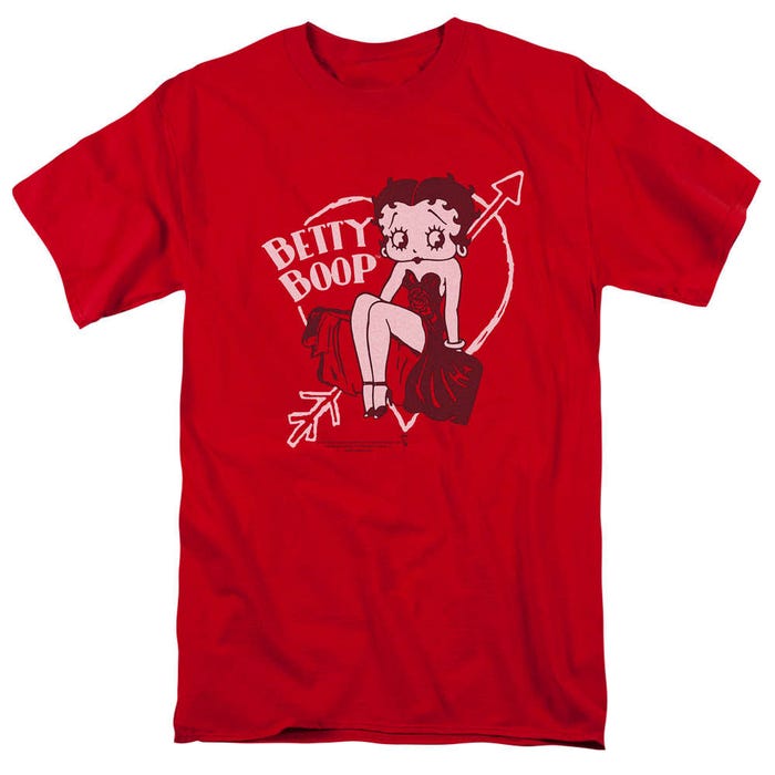 Betty Boop Lover Girl Heart T-Shirt