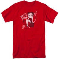 Betty Boop Lover Girl Heart Tall T-Shirt