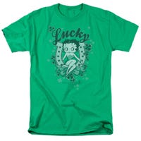 Betty Boop Luchy Charm Irish St. Patrick's Day T-Shirt