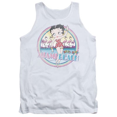 Betty Boop Maimi Beach Flordia Tank Top