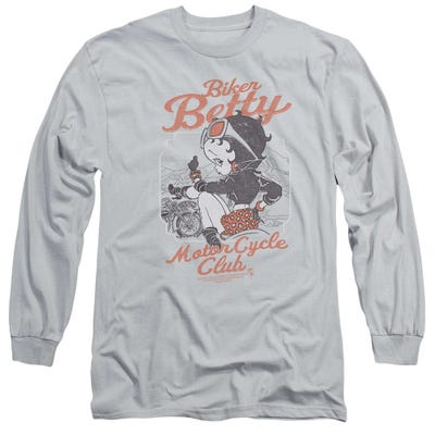 Betty Boop Motorcycle Club BBMC Long Sleeve Shirt