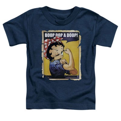 Betty Boop Muscle Power Boop Oop A Doop! Toddler T-Shirt