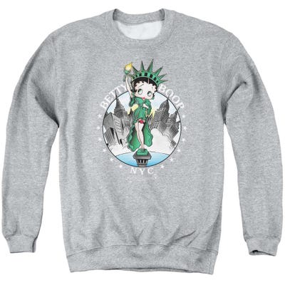 Betty Boop New York City Statue of Liberity Sweatshirt