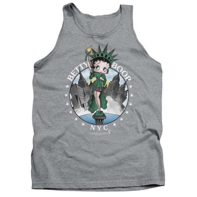 Betty Boop New York City Statue of Liberity Tank Top