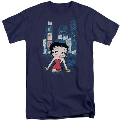 Betty Boop New York Time Square Tall T-Shirt