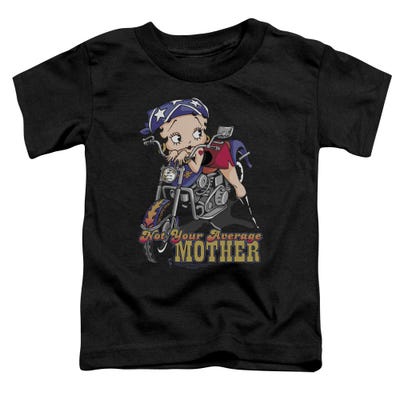 Betty Boop Not Your Average Mother Biker Girl Toddler T-Shirt