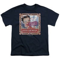 Betty Boop Now Open on Broadway New York Kids T-Shirt