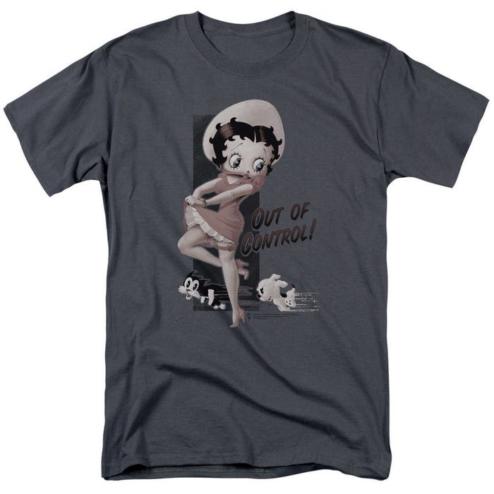 Betty Boop Out of Control Cat and Dog T-Shirt