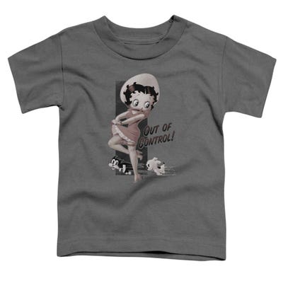 Betty Boop Out of Control Cat and Dog Toddler T-Shirt