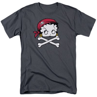 Betty Boop Pirate Crossbones T-Shirt