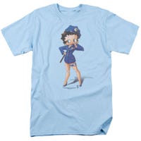 Betty Boop Police Officer T-Shirt