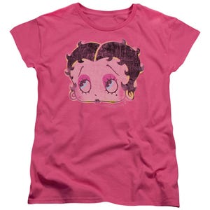 Betty Boop Pop Art Boop Face Women's T-Shirt