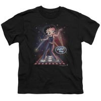 Betty Boop Pop Star Singer Kids T-Shirt