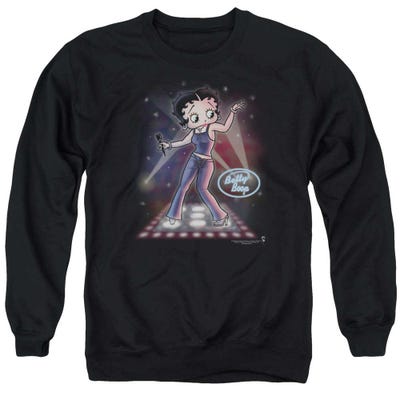 Betty Boop Pop Star Singer Sweatshirt