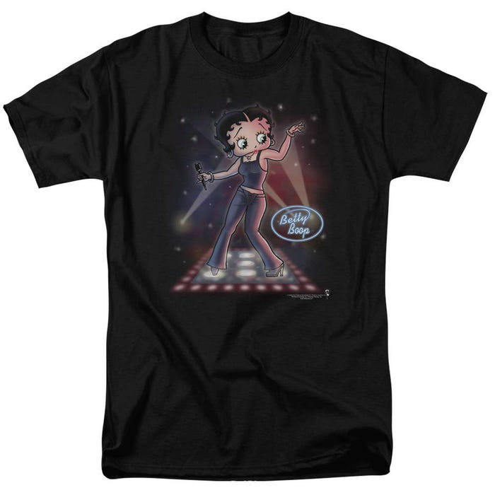 Betty Boop Pop Star Singer T-Shirt
