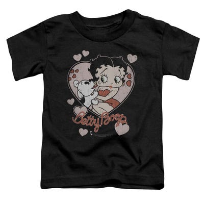 Betty Boop Retro Classic Kiss Toddler T-Shirt