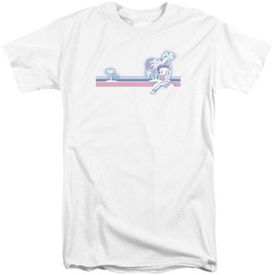 Betty Boop Retro Surf Band Tall T-Shirt