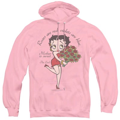Betty Boop Roses are red, Violets are Blue. Mother is Sweet. Hoodie