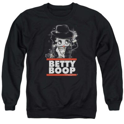 Betty Boop Run Bling Bling Boop Logo Sweatshirt
