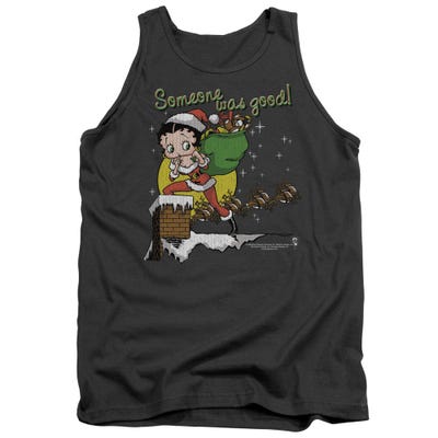 Betty Boop Santa Claus Someone was good! Chimney Tank Top