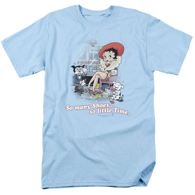 Betty Boop So Many Shoes, So Little Time T-Shirt