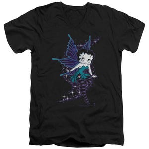 Betty Boop Sparkle Fairy V-Neck T-Shirt