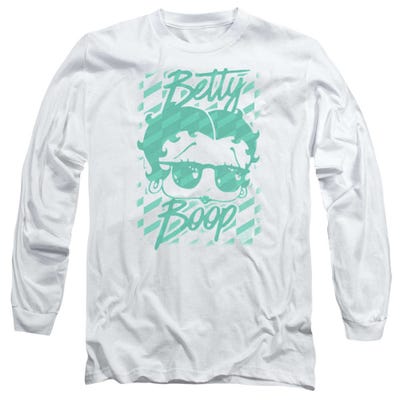 Betty Boop Summer Shades Pose Long Sleeve Shirt