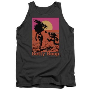 Betty Boop Summer Surfing Tank Top