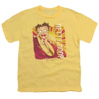 Betty Boop Sunset Surf Kids T-Shirt