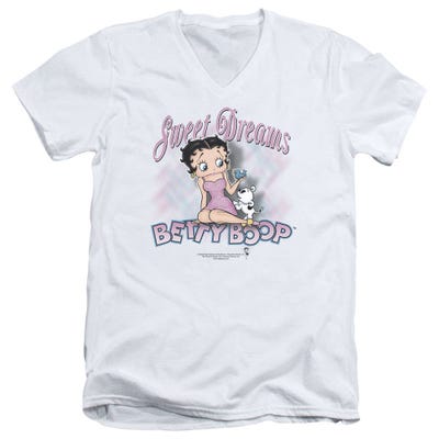 Betty Boop Sweet Dreams V-Neck T-Shirt