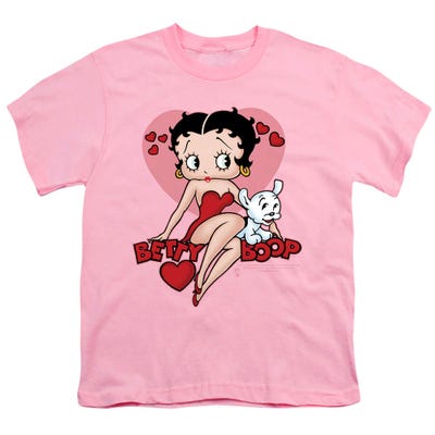 Betty Boop Sweetheart Logo Kids T-Shirt