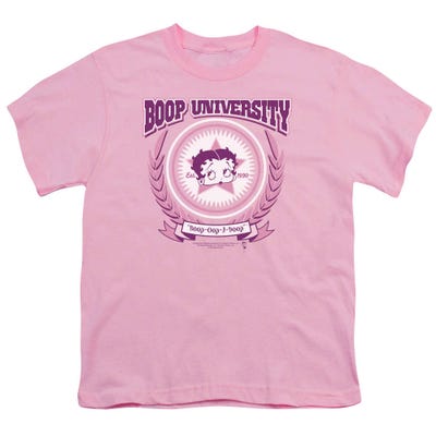 Betty Boop University Est. 1930 Boop-Oop-A-Doop Kids T-Shirt