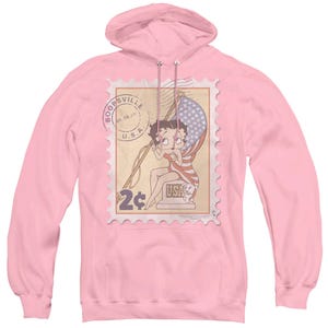 Betty Boop Vintage 2 Cent Stamp Hoodie