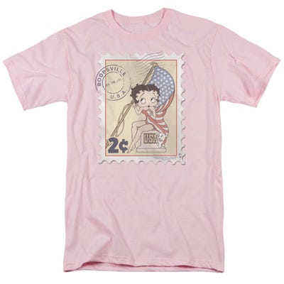 Betty Boop Vintage 2 Cent Stamp T-Shirt