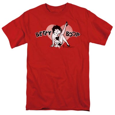 Betty Boop Vintage Cutie Pup T-Shirt