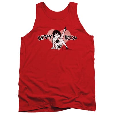 Betty Boop Vintage Cutie Pup Tank Top