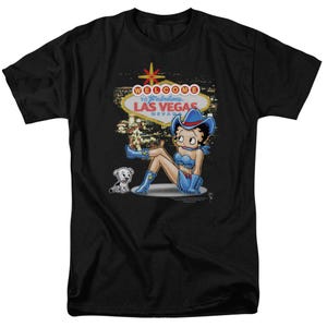 Betty Boop Welcome to Las Vegas Cowgirl T-Shirt