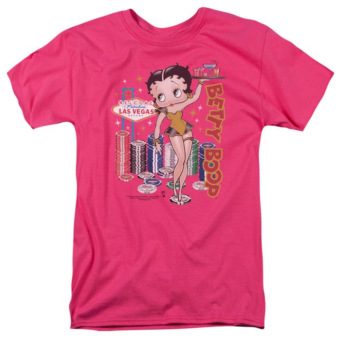 Betty Boop Welcome to Las Vegas Wet Your Whistle T-Shirt