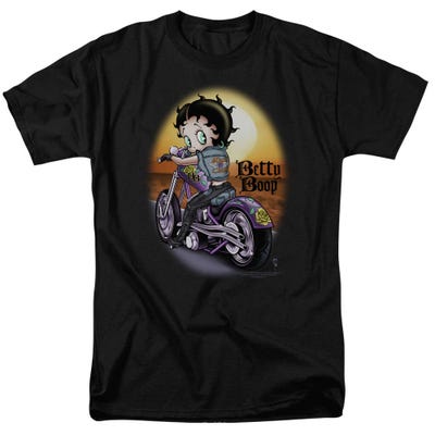 Betty Boop Wild Biker Girl T-Shirt