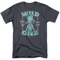 Betty Boop Wild One Motor Cycle Club USA T-Shirt
