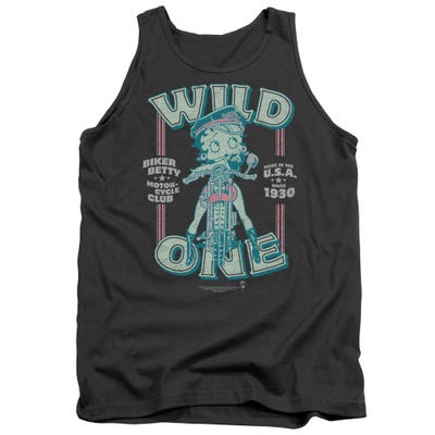 Betty Boop Wild One Motor Cycle Club USA Tank Top